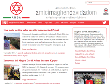 Tablet Screenshot of amdaitalia.org